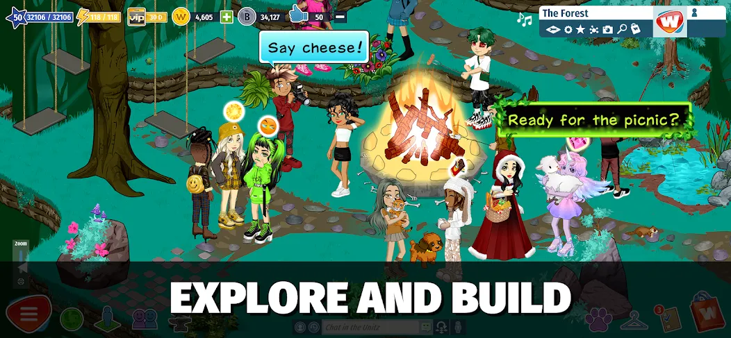 Woozworld - Virtual World (Вузворлд) [МОД: Бесконечные деньги, Монеты и Мега MOD] Screenshot 4