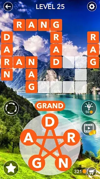 Word Crossword Search [МОД: Деньги, Монеты и Меню MOD] Screenshot 3