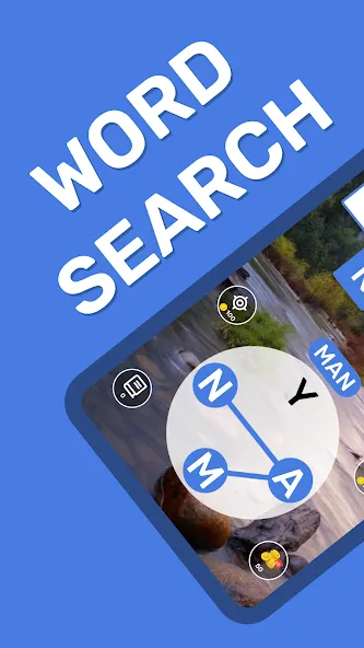 Word Search Puzzle Game [МОД: Много монет, Открытые уровни и Мега MOD] Screenshot 1