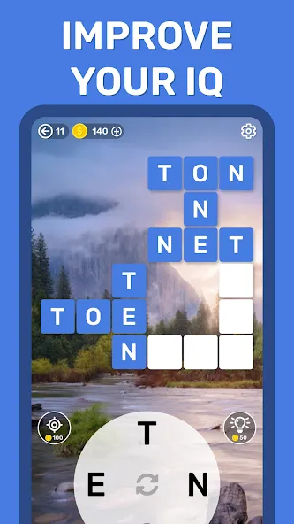 Word Search Puzzle Game [МОД: Много монет, Открытые уровни и Мега MOD] Screenshot 4
