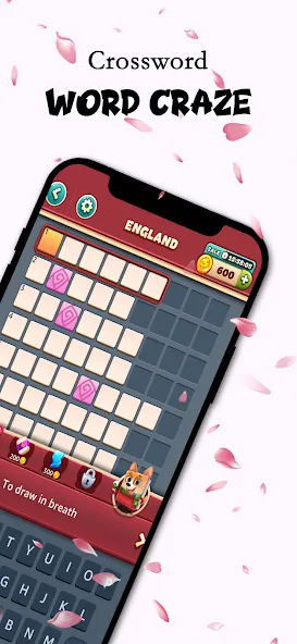 Word Craze - Trivia Crossword (Уорд Крейз) [МОД: Все открыто, Дополнительные деньги и Меню MOD] Screenshot 1