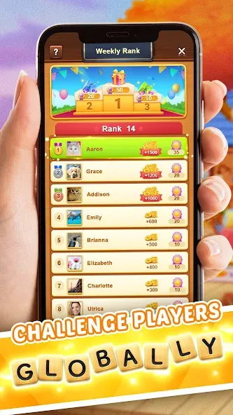 Word Connect (Ворд Коннект) [МОД: Меню, Бесконечные монеты и Открытые уровни] Screenshot 5