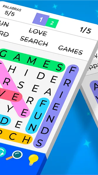 Word Search [МОД: Бесконечные деньги, Монеты и Мега MOD] Screenshot 2