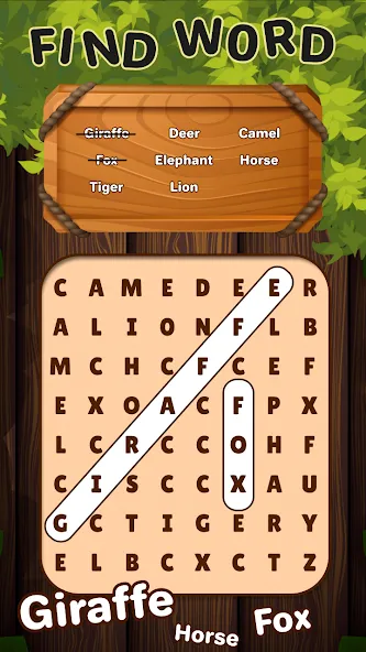 Word Search Supreme Puzzle (Уорд Срч Суприм Пазл) [МОД: Много денег, Монет и Все открыто] Screenshot 5