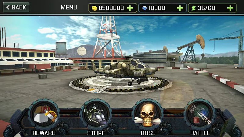 Gunship Strike 3D [МОД: Много монет, Открытые уровни и Мега MOD] Screenshot 3