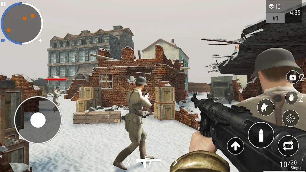 World War 2 Shooter offline (Мировая война 2 Стрелок) [МОД: Много денег, Монет и Все открыто] Screenshot 5