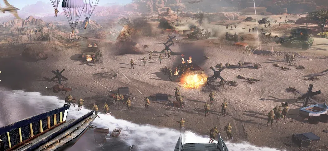 World War 2: Strategy Games (Вторая мировая война) [МОД: Бесконечные деньги, Монеты и Мега MOD] Screenshot 3