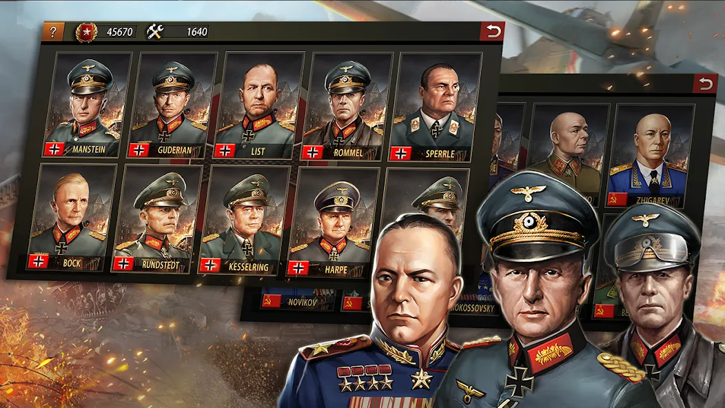 World War 2:WW2 Strategy Games (Вторая мировая война) [МОД: Много монет, Открытые уровни и Мега MOD] Screenshot 2