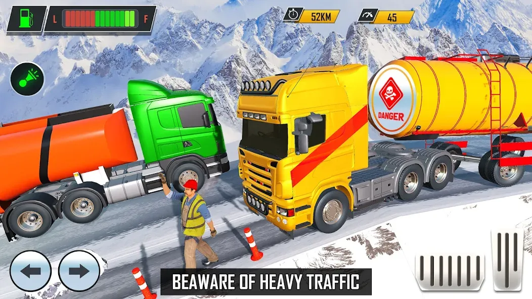 Offroad Oil Tanker Truck Games (Оффроуд Игры на машинецистерне для нефти) [МОД: Много денег, Монет и Все открыто] Screenshot 4