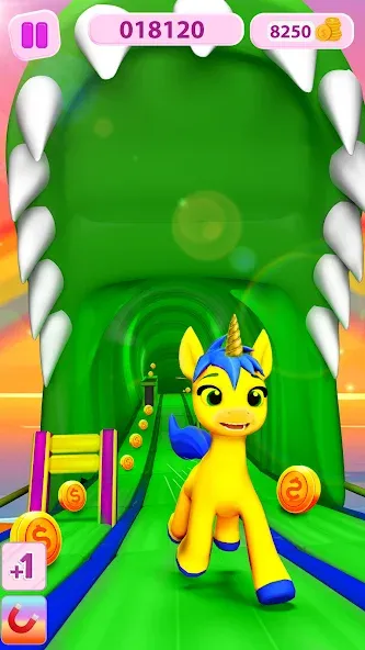 Unicorn Kingdom: Running Games (Юникорн Кингдом) [МОД: Все открыто, Дополнительные деньги и Меню MOD] Screenshot 5