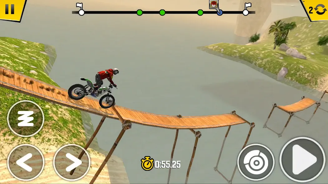Trial Xtreme 4 Bike Racing (Триал Экстрим 4 Гонки на мотоциклах) [МОД: Все открыто, Дополнительные деньги и Меню MOD] Screenshot 1