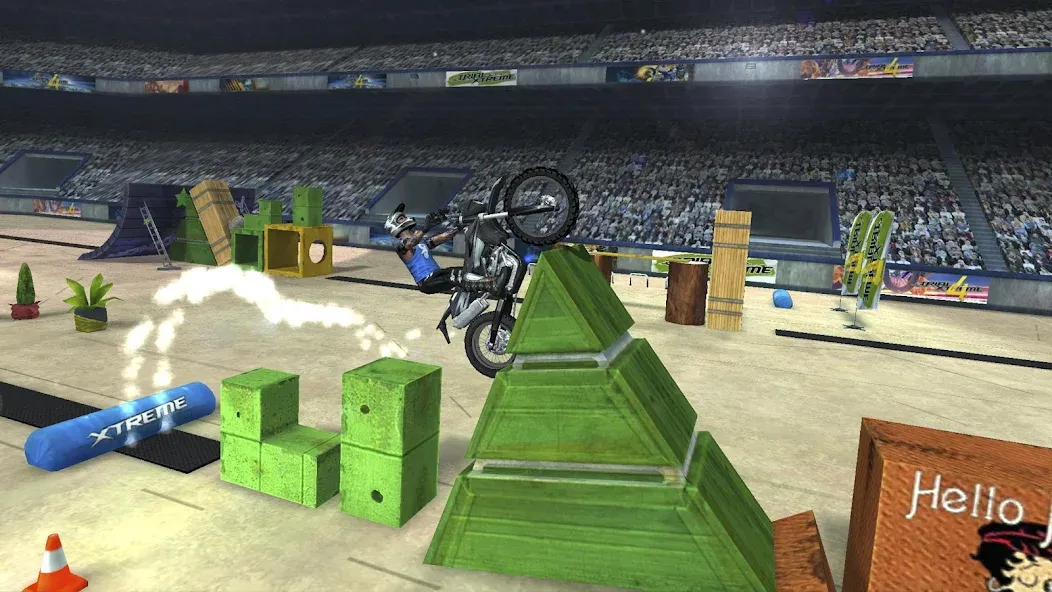 Trial Xtreme 4 Bike Racing (Триал Экстрим 4 Гонки на мотоциклах) [МОД: Все открыто, Дополнительные деньги и Меню MOD] Screenshot 4