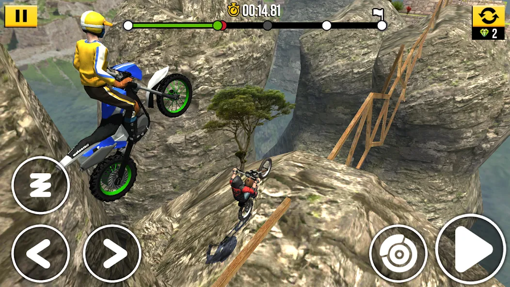 Trial Xtreme Legends (Триал Экстрим Легенды) [МОД: Все открыто, Дополнительные деньги и Меню MOD] Screenshot 1