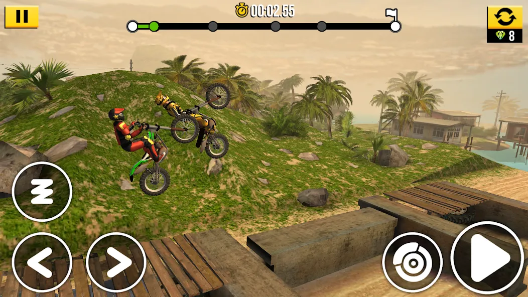 Trial Xtreme Legends (Триал Экстрим Легенды) [МОД: Все открыто, Дополнительные деньги и Меню MOD] Screenshot 4