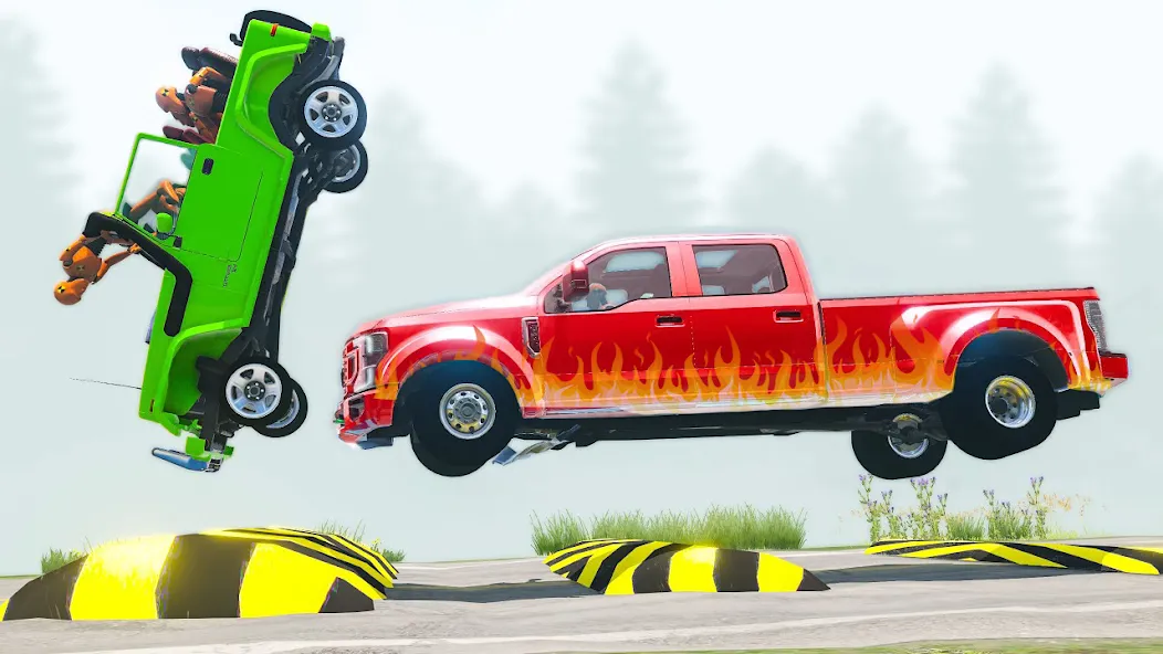 Car Crash: 3D Mega Demolition (Кар краш) [МОД: Много денег, Монет и Все открыто] Screenshot 1