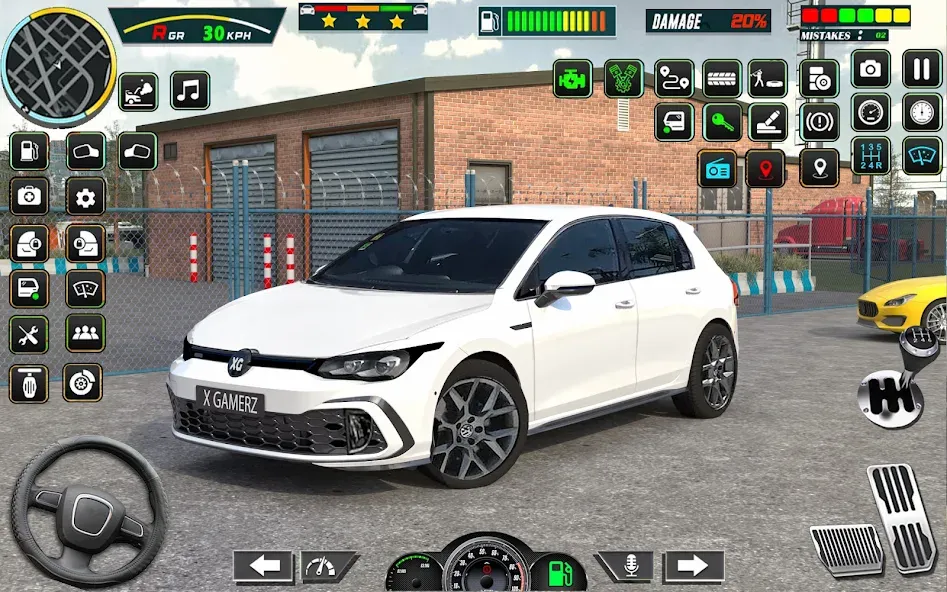 City Car Driving - Car Games (Сити Кар Драйвинг) [МОД: Бесконечные деньги, Монеты и Мега MOD] Screenshot 5