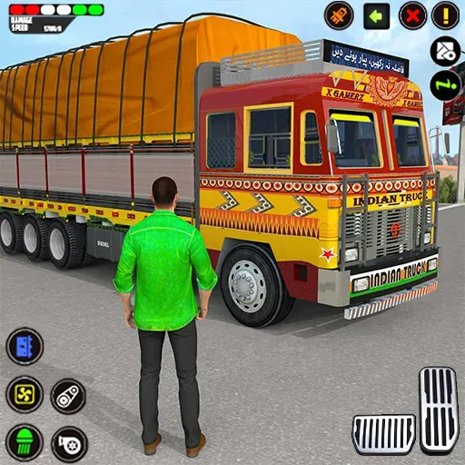 Indian Truck Drive Truck Games (Индийский грузовой симулятор) [МОД: Много монет, Открытые уровни и Мега MOD] Screenshot 1