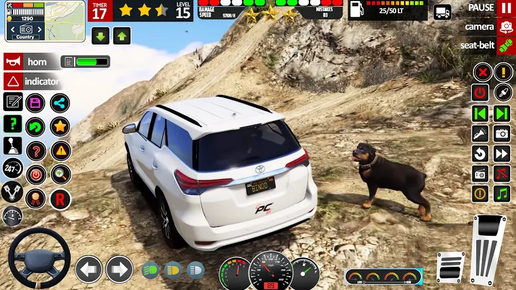 School Car Game 3d Car Driving [МОД: Все открыто, Дополнительные деньги и Меню MOD] Screenshot 4