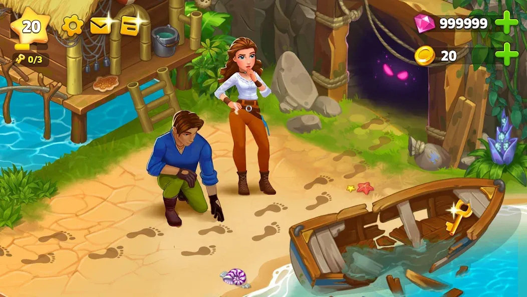 Island Hoppers: Jungle Farm (Айслэнд Квеставэй) [МОД: Деньги, Монеты и Меню MOD] Screenshot 3