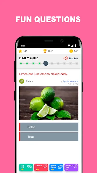 QuizzClub. Quiz & Trivia game (КвиззКлуб) [МОД: Много монет, Открытые уровни и Мега MOD] Screenshot 2