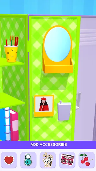 DIY Locker 3D (ДИУАЙ Локер 3Д) [МОД: Все открыто, Дополнительные деньги и Меню MOD] Screenshot 2