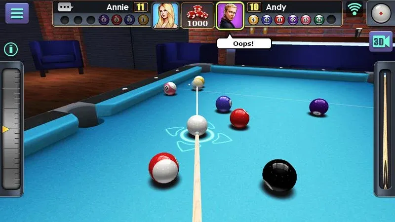 3D Pool Ball [МОД: Бесконечные деньги, Монеты и Мега MOD] Screenshot 1