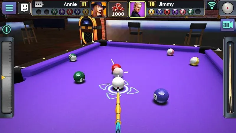 3D Pool Ball [МОД: Бесконечные деньги, Монеты и Мега MOD] Screenshot 4