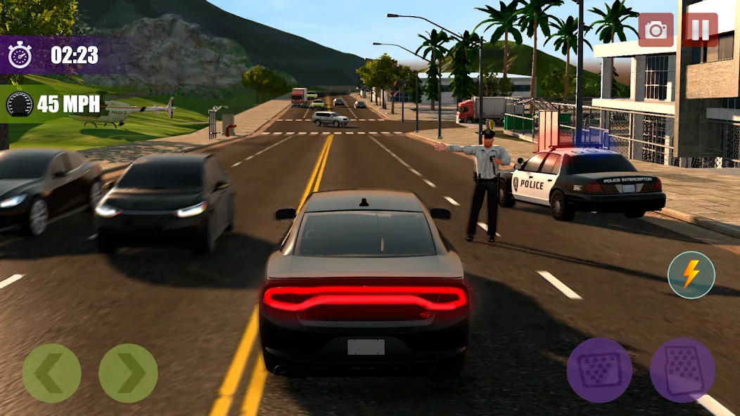 Drive Simulator: Traffic Race [МОД: Много монет, Открытые уровни и Мега MOD] Screenshot 3