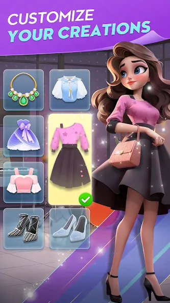 Yalla Match - Vogue Star (Ялла Матч) [МОД: Бесконечные деньги, Монеты и Мега MOD] Screenshot 5