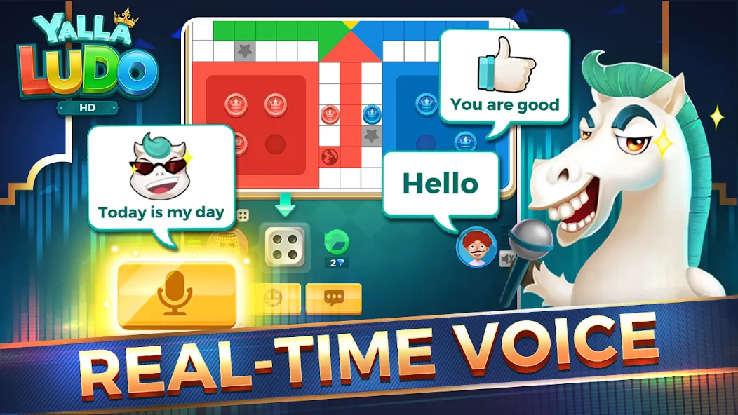 Yalla Ludo HD (Ялла Лудо ) [МОД: Меню, Бесконечные монеты и Открытые уровни] Screenshot 3