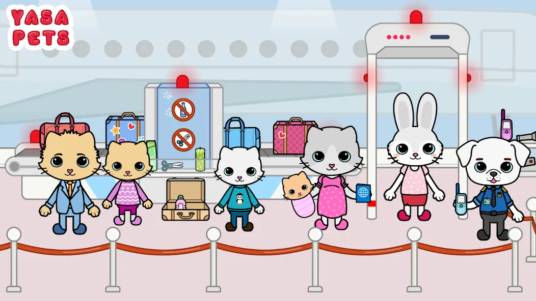 Yasa Pets Vacation (Яса Петс Вакейшн) [МОД: Бесконечные деньги, Монеты и Мега MOD] Screenshot 1