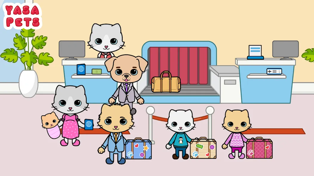 Yasa Pets Vacation (Яса Петс Вакейшн) [МОД: Бесконечные деньги, Монеты и Мега MOD] Screenshot 5