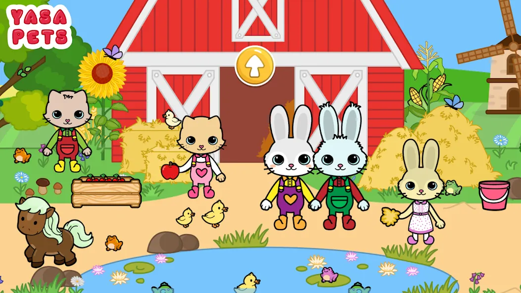 Yasa Pets Farm (Яса Петс Фарм) [МОД: Много монет, Открытые уровни и Мега MOD] Screenshot 1