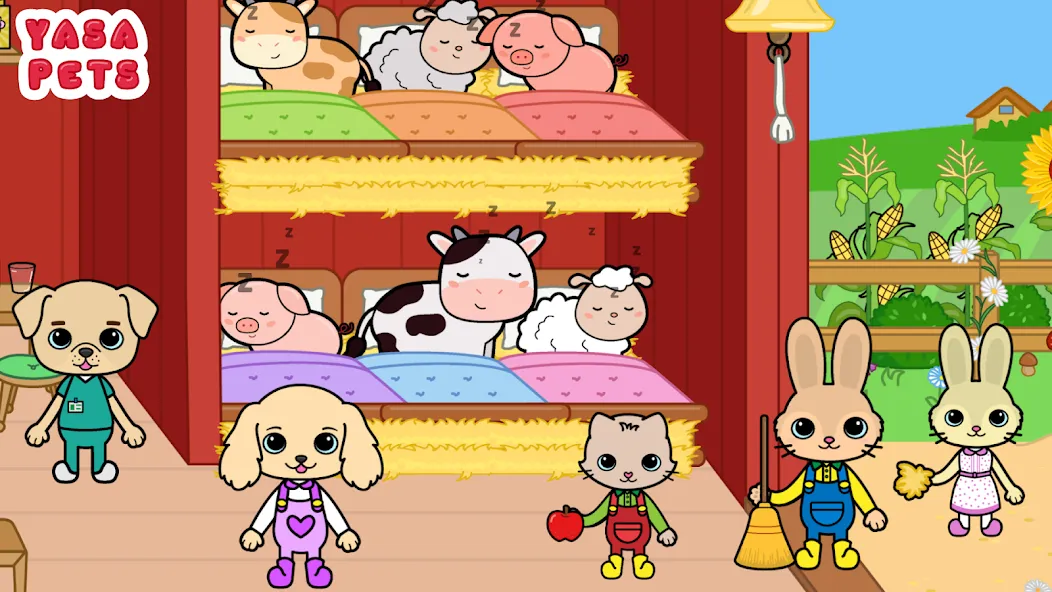 Yasa Pets Farm (Яса Петс Фарм) [МОД: Много монет, Открытые уровни и Мега MOD] Screenshot 3