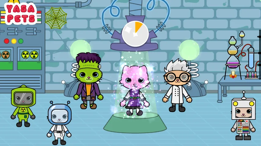 Yasa Pets Halloween (Яса Петс Хэллоуин) [МОД: Много денег, Монет и Все открыто] Screenshot 3