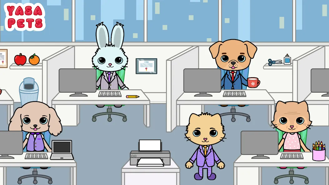 Yasa Pets Tower (Яса Петс Тауэр) [МОД: Деньги, Монеты и Меню MOD] Screenshot 1