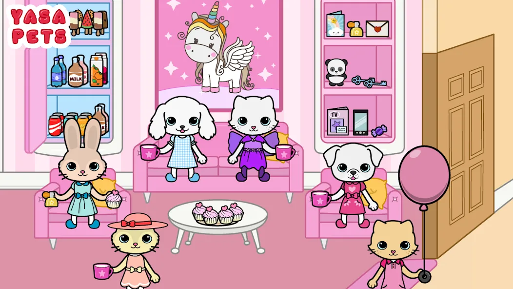 Yasa Pets Tower (Яса Петс Тауэр) [МОД: Деньги, Монеты и Меню MOD] Screenshot 4