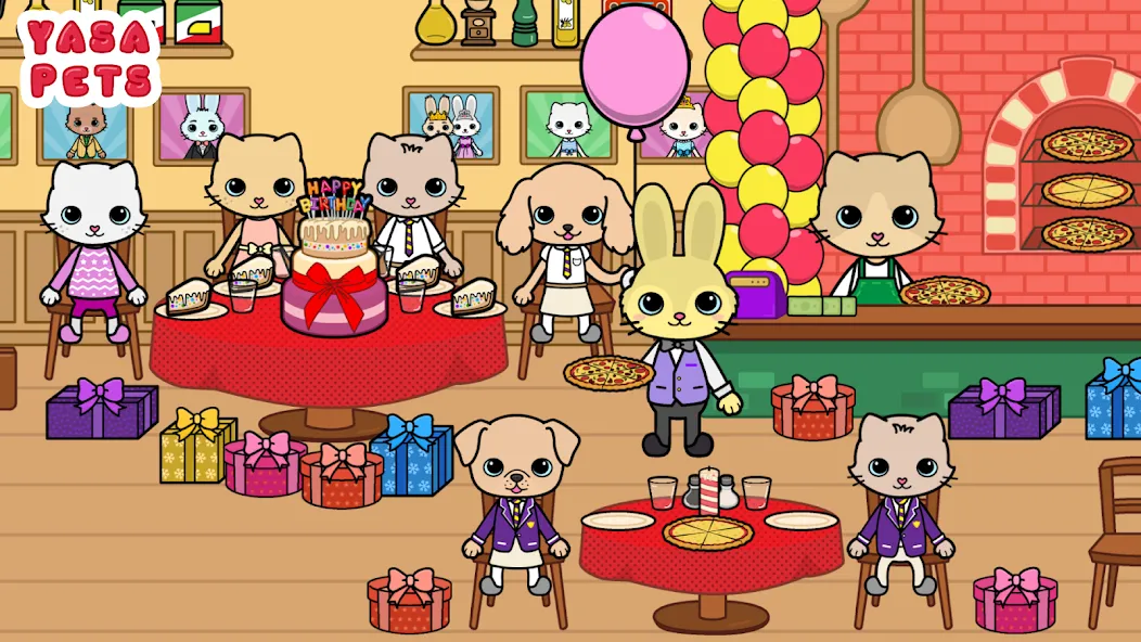 Yasa Pets Town (Яса Петс Таун) [МОД: Все открыто, Дополнительные деньги и Меню MOD] Screenshot 3