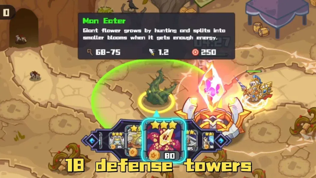 Chrono Crystal - Tower Defense (Хроно Кристалл) [МОД: Много денег, Монет и Все открыто] Screenshot 3