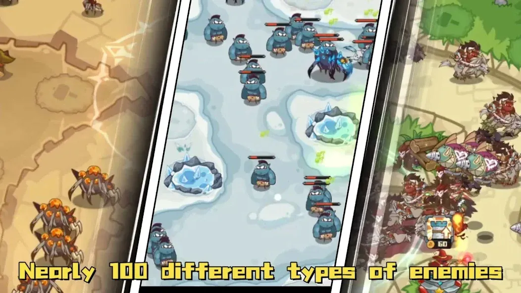 Chrono Crystal - Tower Defense (Хроно Кристалл) [МОД: Много денег, Монет и Все открыто] Screenshot 4