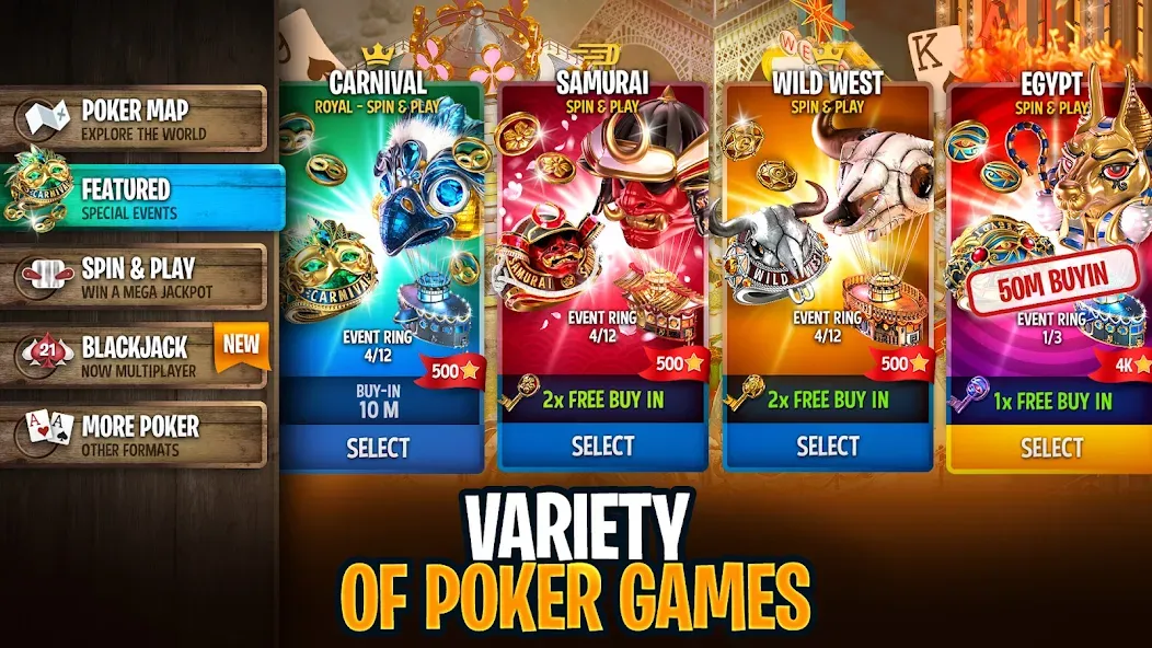 Governor of Poker 3 - Texas [МОД: Бесконечные деньги, Монеты и Мега MOD] Screenshot 2