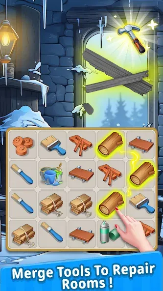 Merge Designer - Decor & Story (Мердж Дизайнер) [МОД: Все открыто, Дополнительные деньги и Меню MOD] Screenshot 4