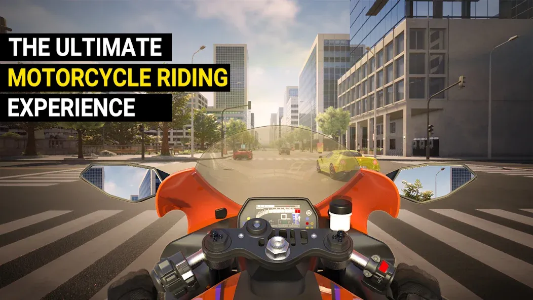 Speed Moto Dash:Real Simulator (Спид Мото Дэш) [МОД: Много монет, Открытые уровни и Мега MOD] Screenshot 1