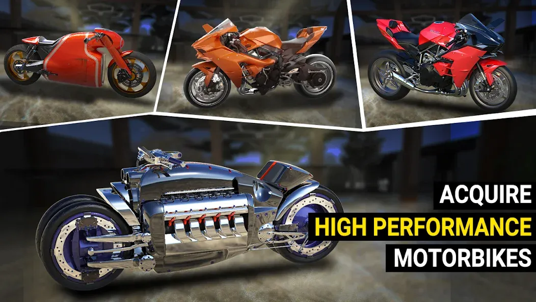 Speed Moto Dash:Real Simulator (Спид Мото Дэш) [МОД: Много монет, Открытые уровни и Мега MOD] Screenshot 3