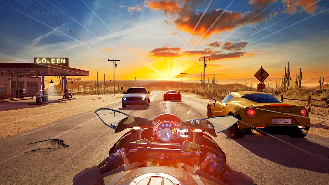 Speed Moto Dash:Real Simulator (Спид Мото Дэш) [МОД: Много монет, Открытые уровни и Мега MOD] Screenshot 4