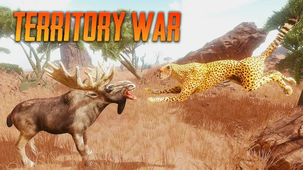 The Moose - Animal Simulator (Зе Мус) [МОД: Много монет, Открытые уровни и Мега MOD] Screenshot 2