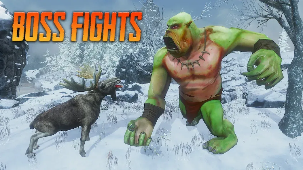 The Moose - Animal Simulator (Зе Мус) [МОД: Много монет, Открытые уровни и Мега MOD] Screenshot 3