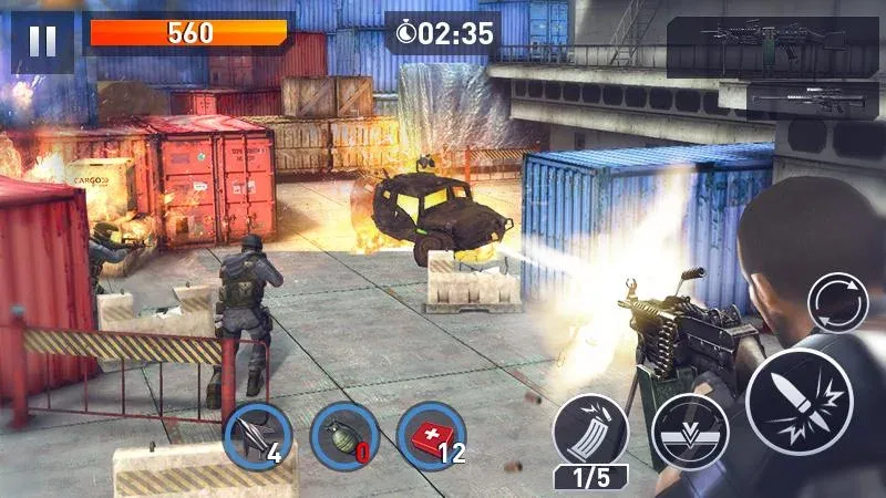 Elite Killer: SWAT [МОД: Все открыто, Дополнительные деньги и Меню MOD] Screenshot 1