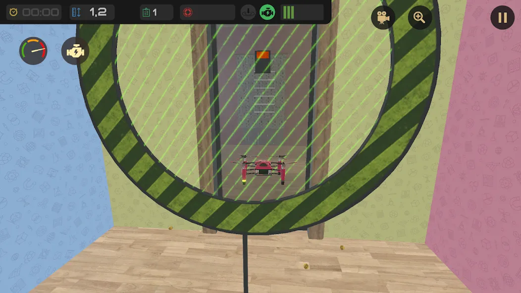 Edu Drone Simulator [МОД: Все открыто, Дополнительные деньги и Меню MOD] Screenshot 3