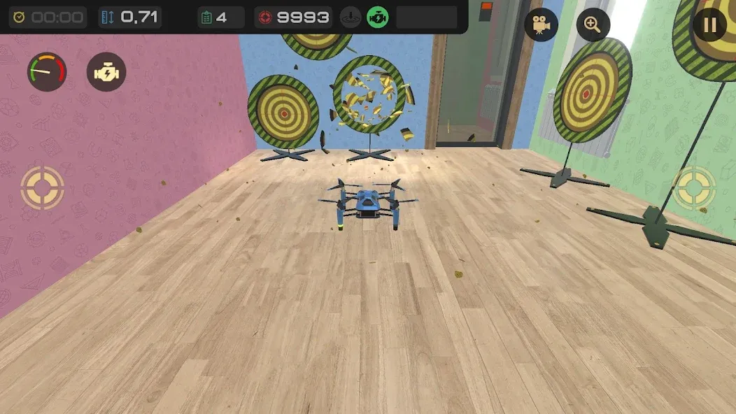 Edu Drone Simulator [МОД: Все открыто, Дополнительные деньги и Меню MOD] Screenshot 4